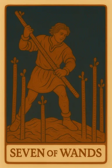 Seven of Wands
